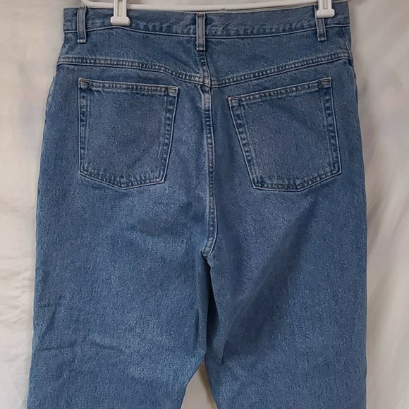 L.L. Bean Women's ORIGINAL/RELAXED FIT Jeans - Blue - Picture 5 of 9